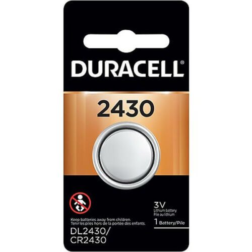 Duracell DL2430 3V Lithium Coin Cell Battery